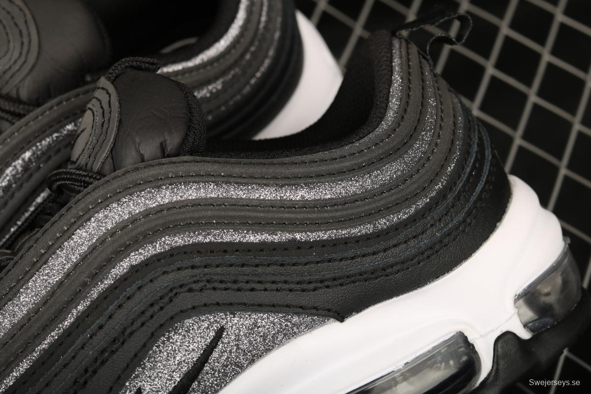 NIKE Air Max 97 Premium Welcomes Silver Mesh Uppers air cushion running shoes AT0071-002