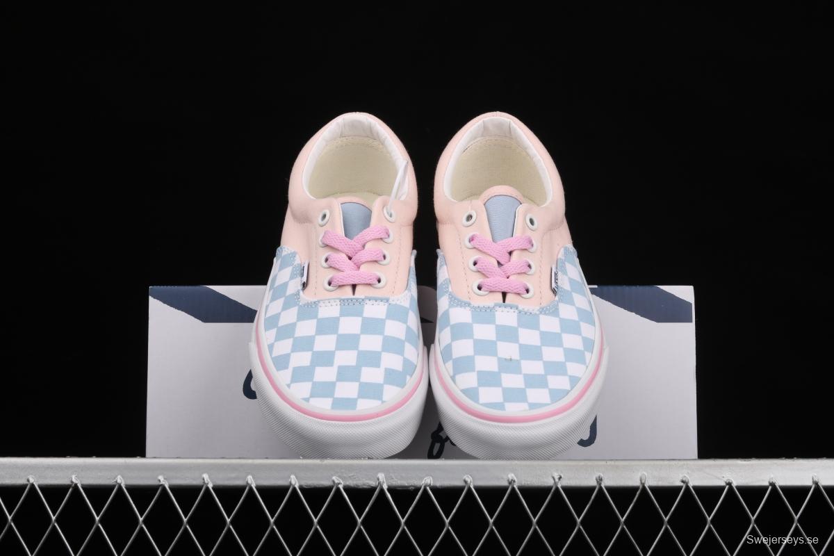 Vans Era blue powder checkerboard low-top casual board shoes VN0A4BV5VEG