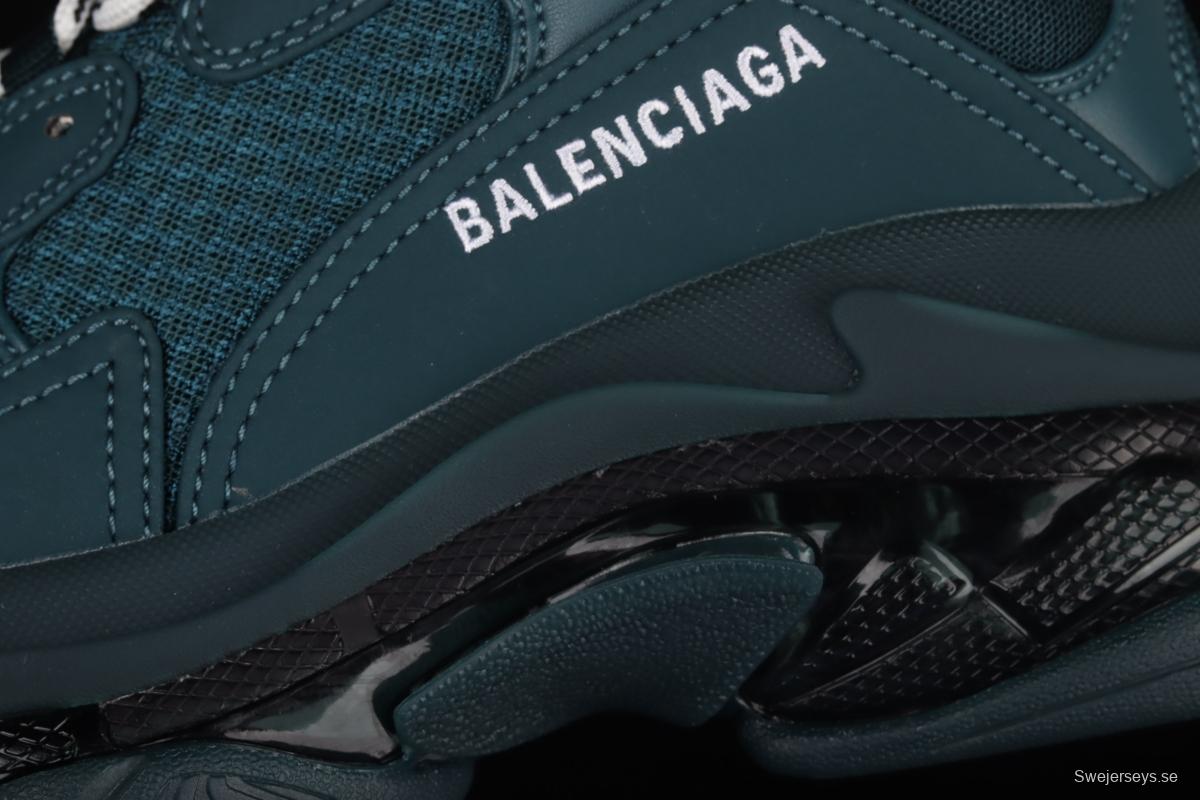 Balenciaga Triple S 2.0 three-generation retro casual running shoes full combination nitrogen crystal outsole W2GA13210