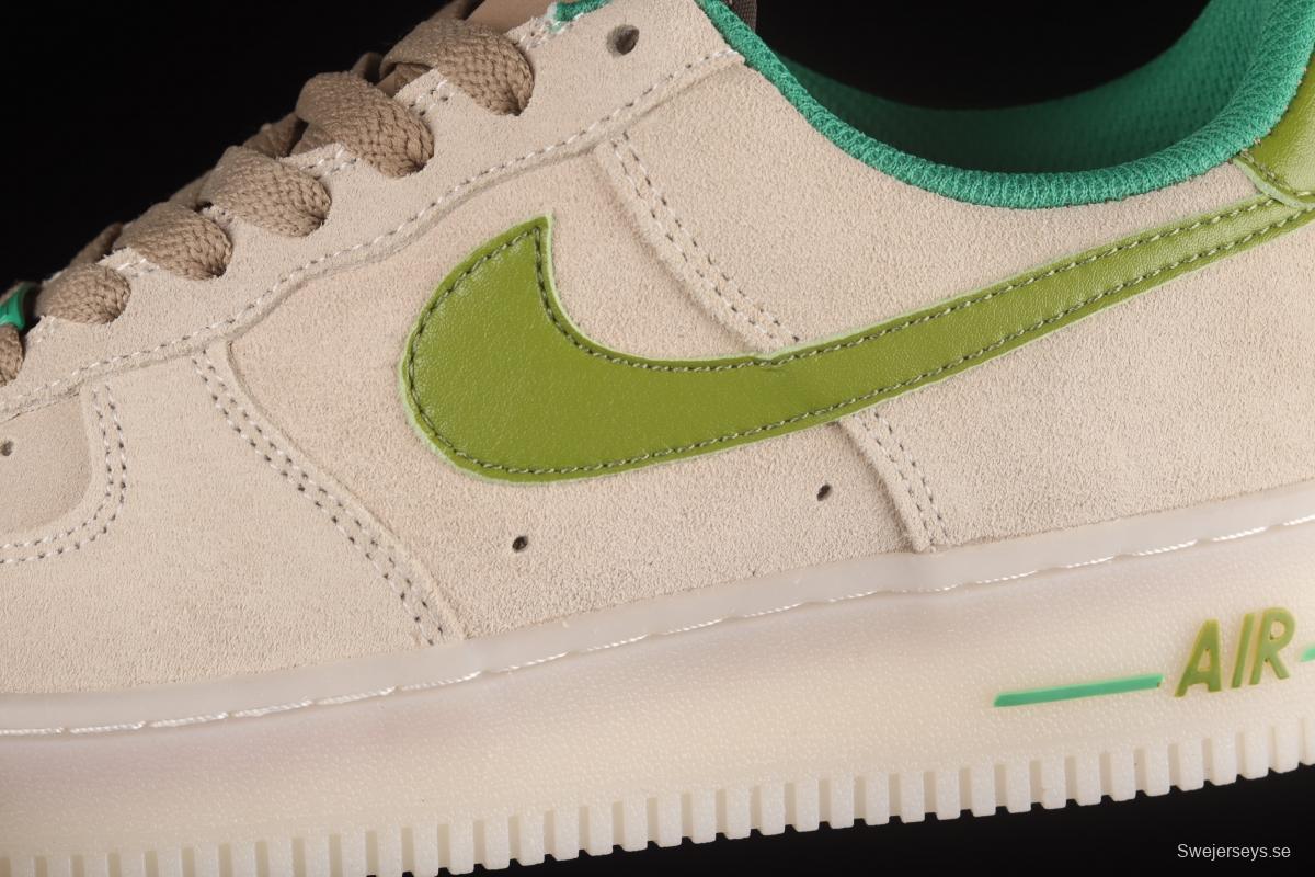 NIKE Air Force 11407 Low Cactus Desert Cactus Light Color low-top Leisure Board shoes CV1755-100