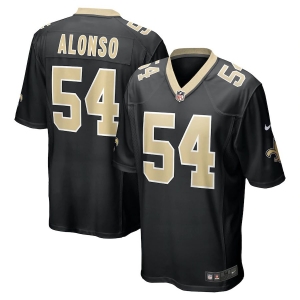 Men's Kiko Alonso Black Player Limited Team Jersey