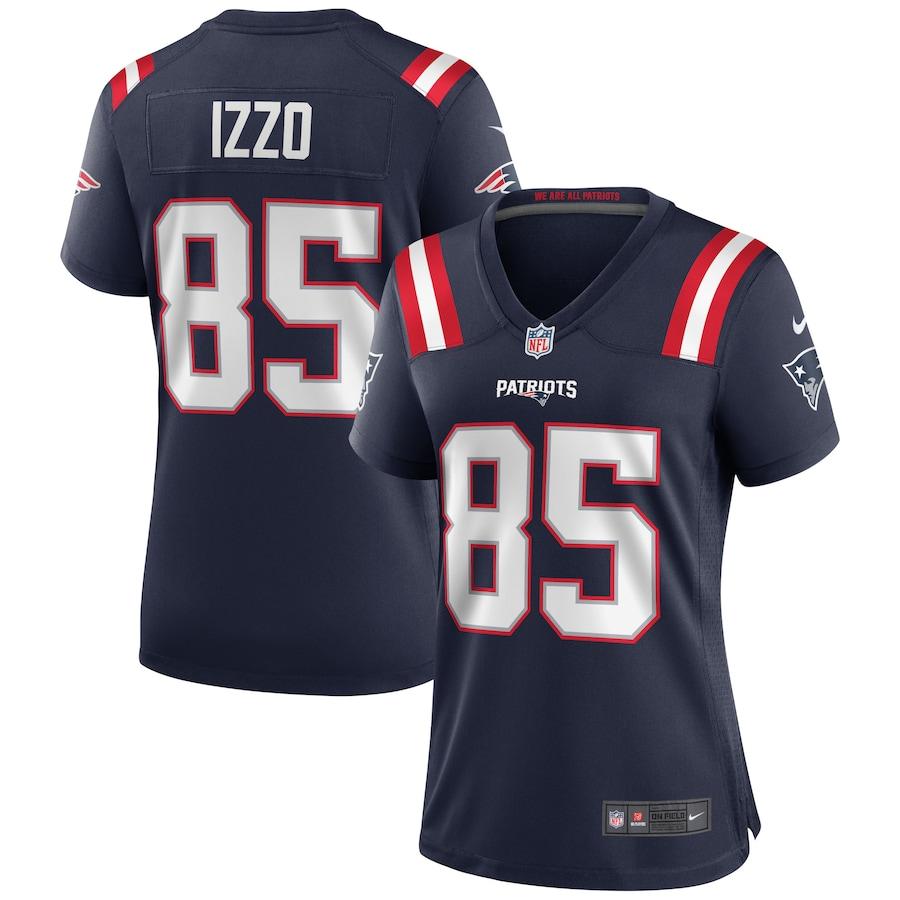 Women's Ryan Izzo Navy Player Limited Team Jersey