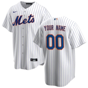 Men's White&amp;Royal Home 2020 Custom Team Jersey