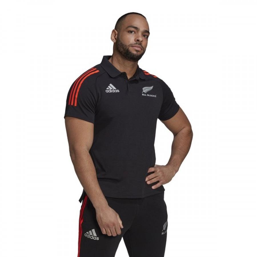 All Blacks 2021 Men's Primeblue Black Polo