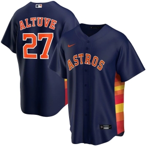 Men's Jose Altuve Navy Alternate 2020 Player Team Jersey