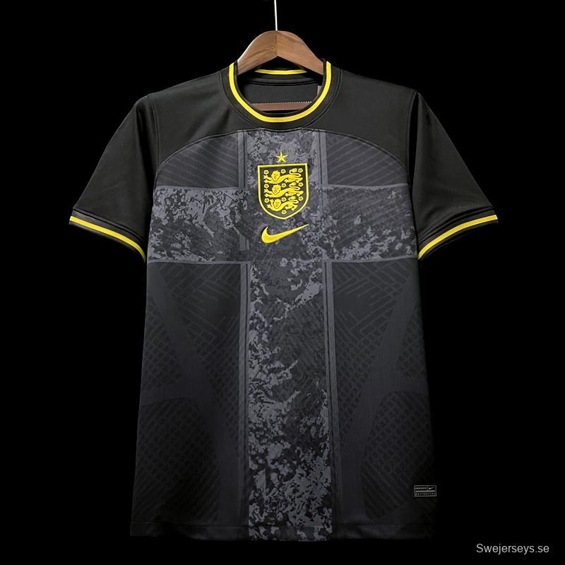 2022 England Pre-match Training Jersey Black