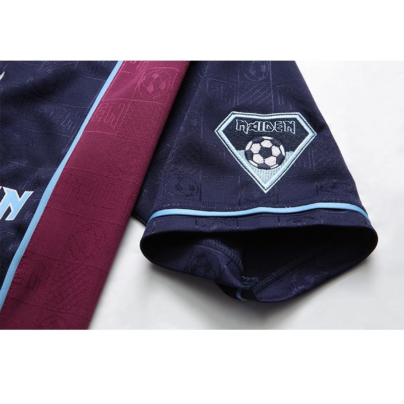 Retro 2011 West Ham United x Iron Maiden Home Jersey