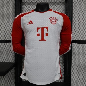 Player Version 23/24 Bayern Munich Home Long Sleeve Jersey