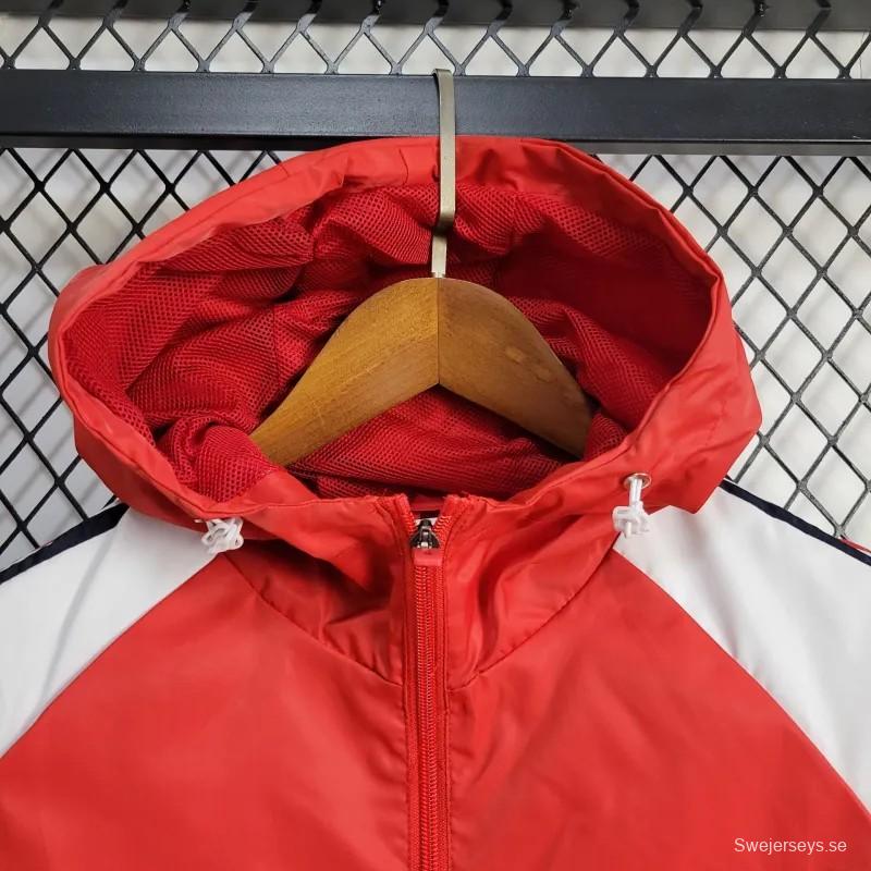 24/25 Sao Paulo Red Windbreaker