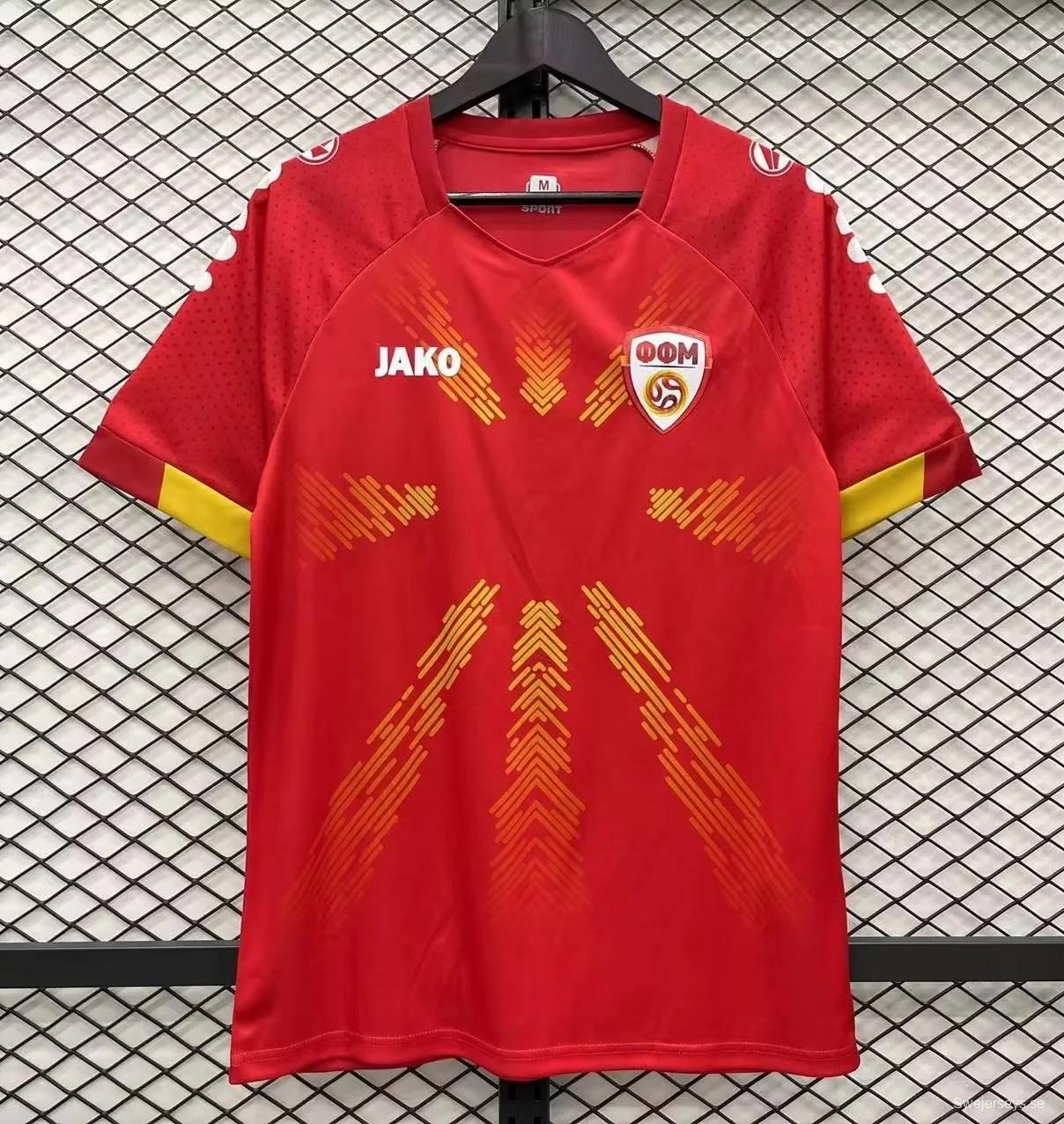 2023 North Macedonia Home Jersey