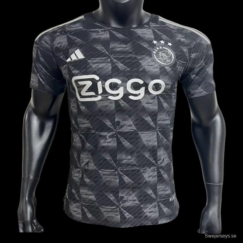 Player Version 23/24 AJax Third Black Jersey