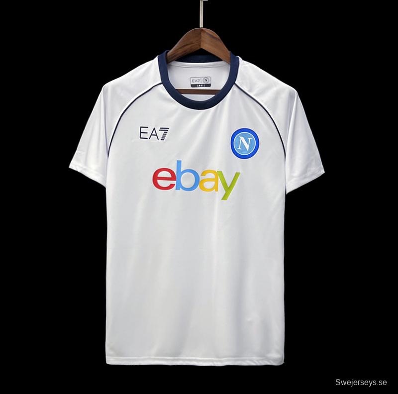 23/24 Napoli White Training Jersey