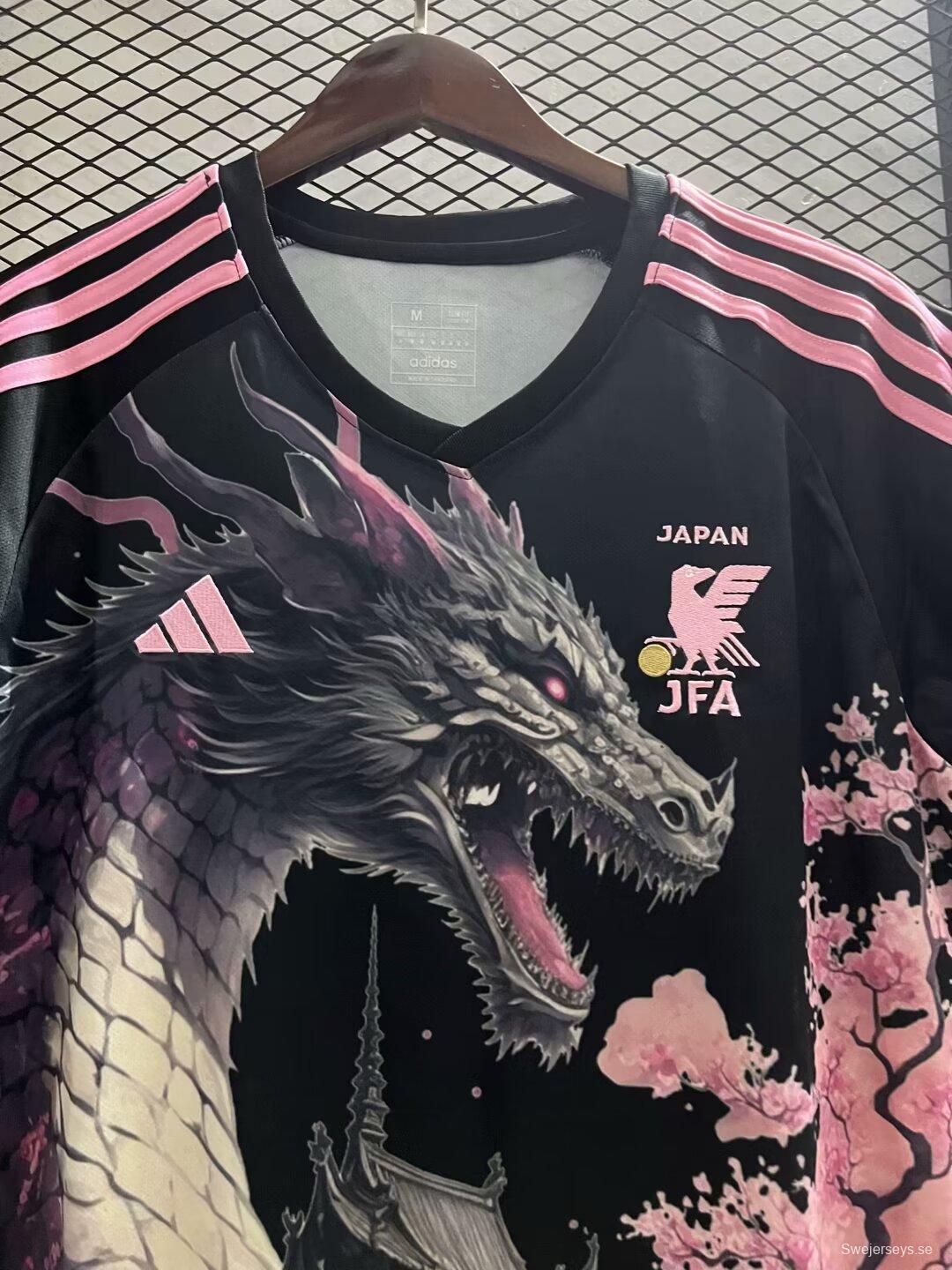 2024 Japan Pink/Black Dragon Special Jersey