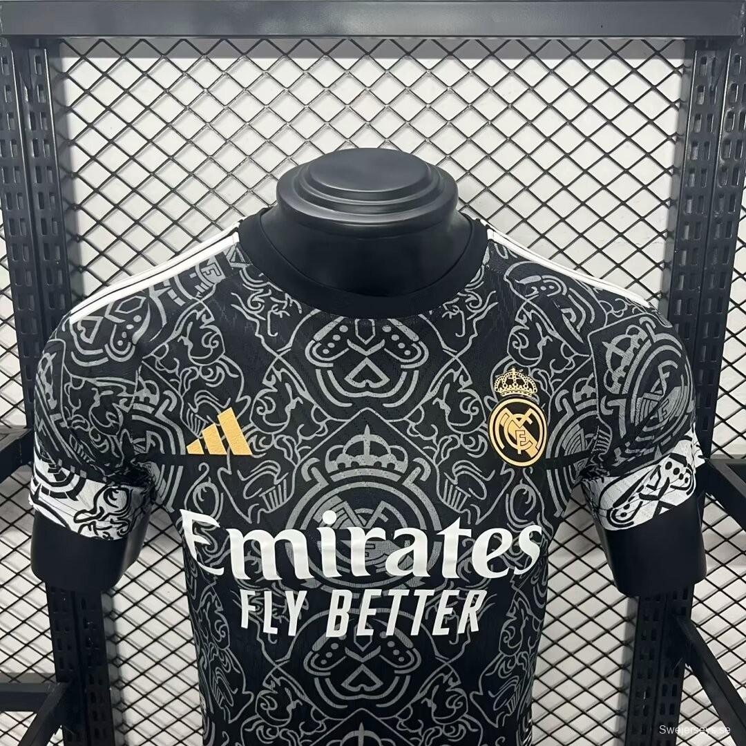 Player Version 24/25 Real Madrid Black Special Jersey