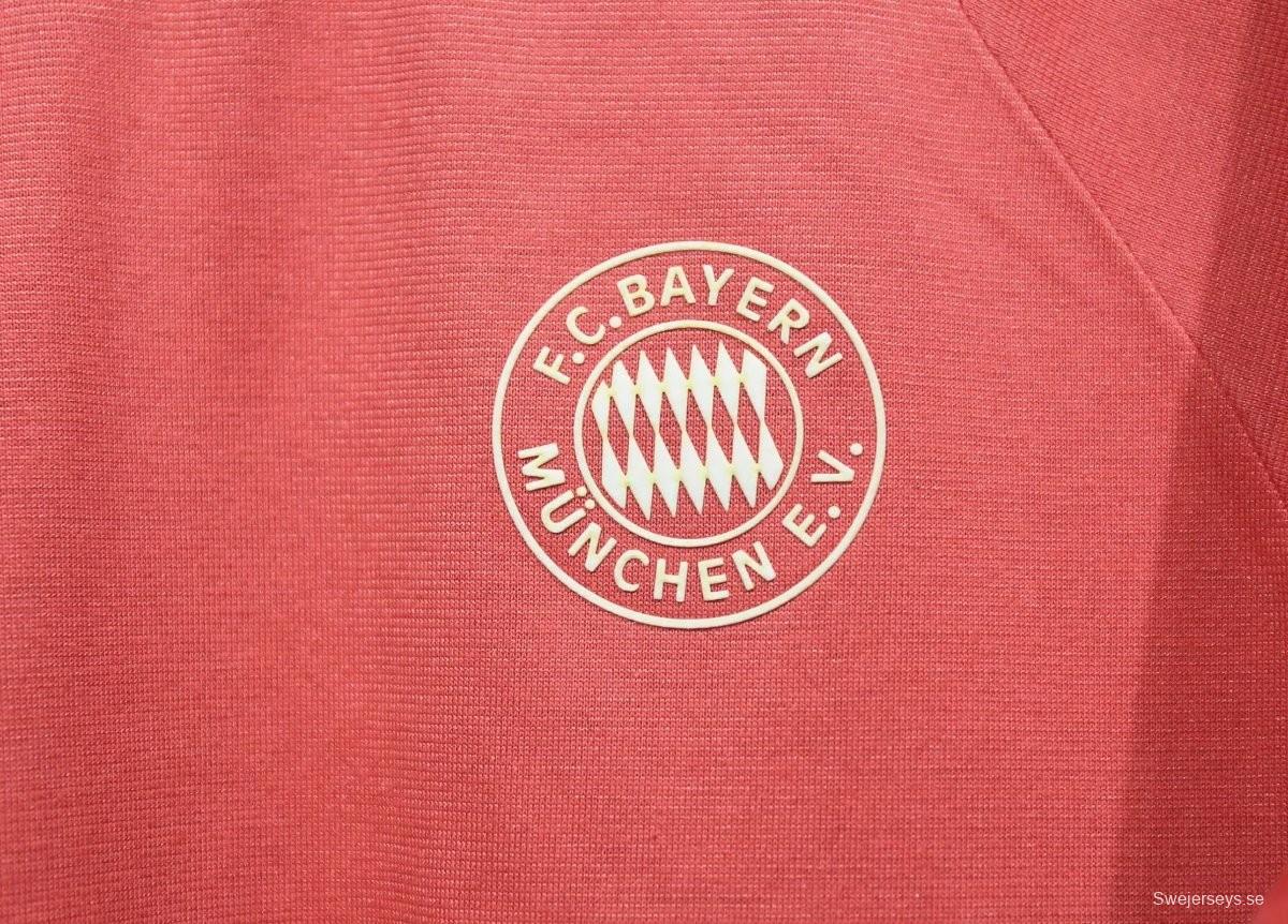 24/25 Bayern Munich Adidas Originals Red Cotton T-Shirts